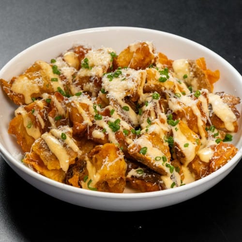 Crispy Potatoes.