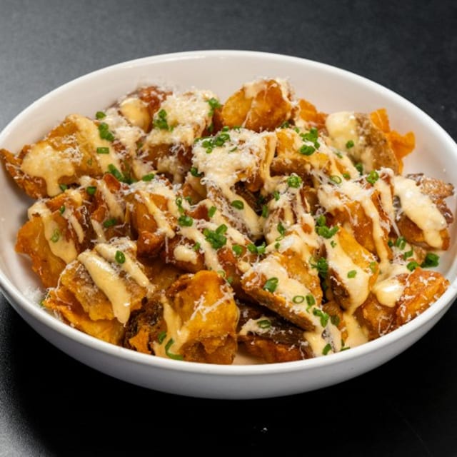 Crispy Potatoes.